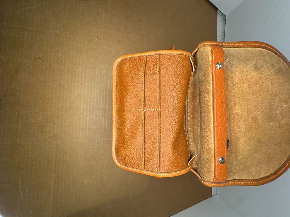 Vintage Dooney & Bourke All Weather Leather Surrey Satchel Handbag - Picture 11 of 16